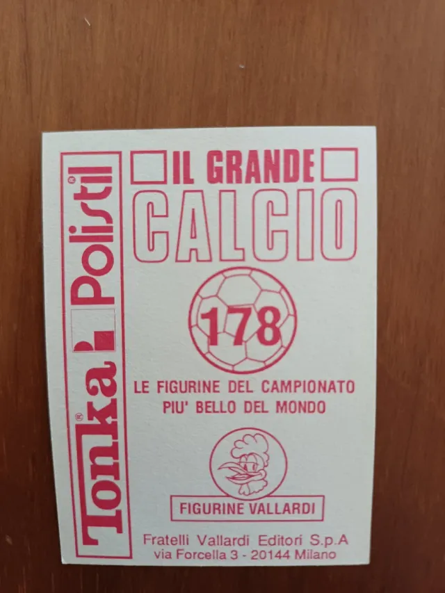 Figurina Vallardi 1988-89 Frank Rijkaard