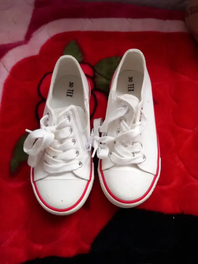 Bambas blancas niña talla30