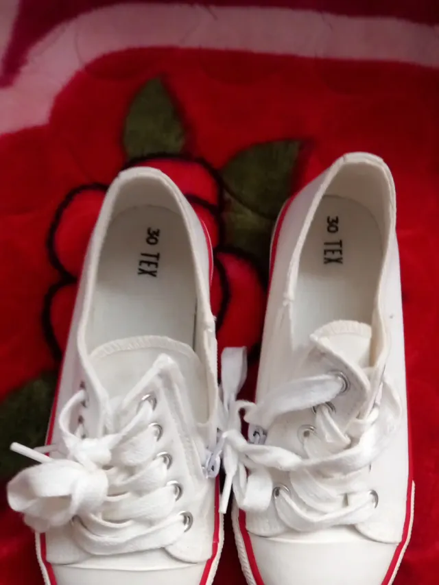 Bambas blancas niña talla30