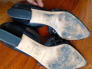 Zapatos Sergio Rossi tacón bajo elegantes