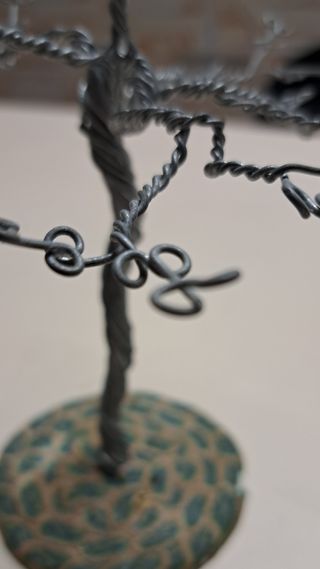 Árbol expositor pendientes artesanal