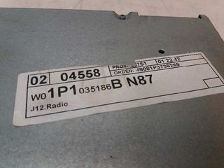 SISTEMA AUDIO / RADIO CD SEAT LEON (1P1) (5)