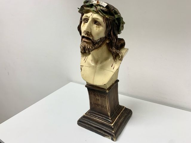 Scultura Cristo di Limpias