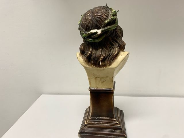 Scultura Cristo di Limpias