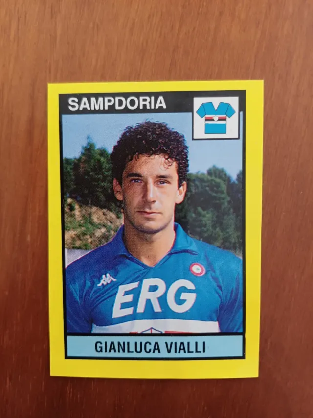 Figurina Vallardi 1988-89 Gianluca Vialli