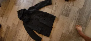 Americana Zara Gris con Capucha