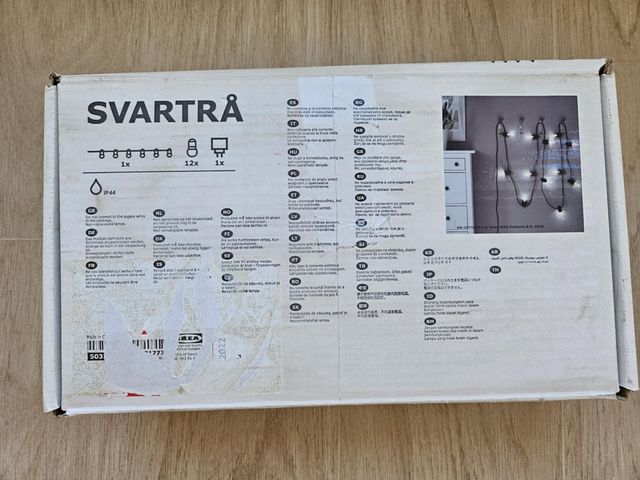 Lampade per esterni IKEA LED Garland 12