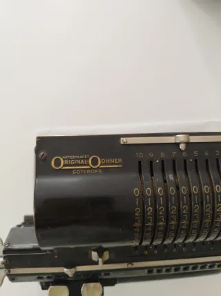 Calculadora antigua Original Odhner