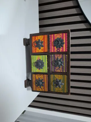 Oferta Bargueñito joyero con 6 cajones