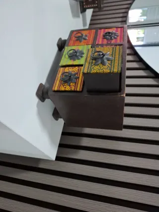 Oferta Bargueñito joyero con 6 cajones