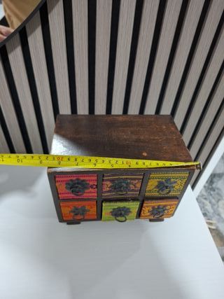 Oferta Bargueñito joyero con 6 cajones