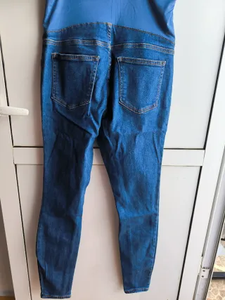 Pantalón premamá vaquero azul