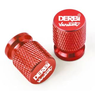 Tapones válvula Derbi Variant - Rojo