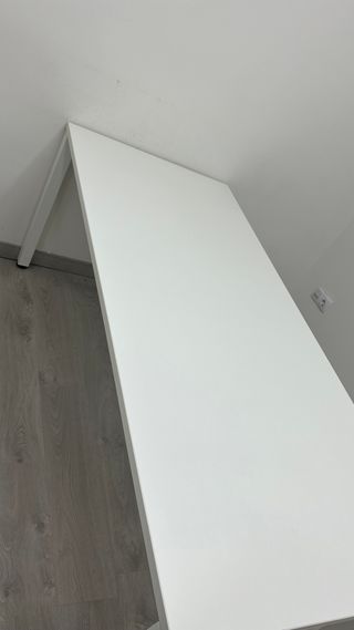 Mesa de oficina blanca TESEO 180x80