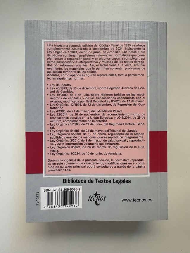 Código Penal: Ley Orgánica 10/1995, de 23 de no...