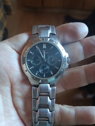 Reloj Viceroy Cronógrafo Negro y Plateado