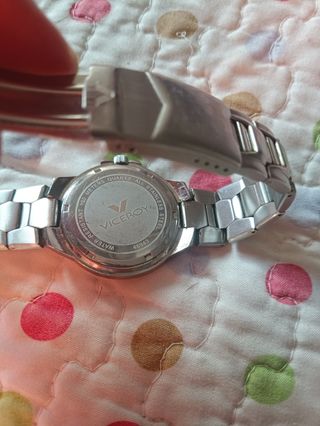 Reloj Viceroy Cronógrafo Negro y Plateado
