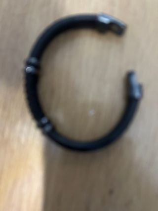 Bracciale da uomo nero