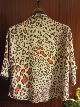 Camisa Parfois Talla S Animal Print