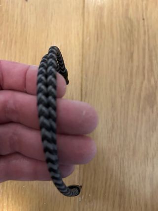 Bracciale intrecciato da uomo