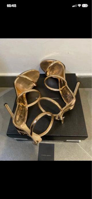 Sandali Giuseppe Zanotti Oro Tg 38