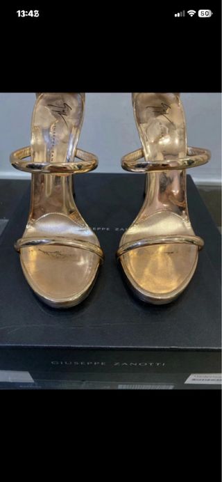 Sandali Giuseppe Zanotti Oro Tg 38
