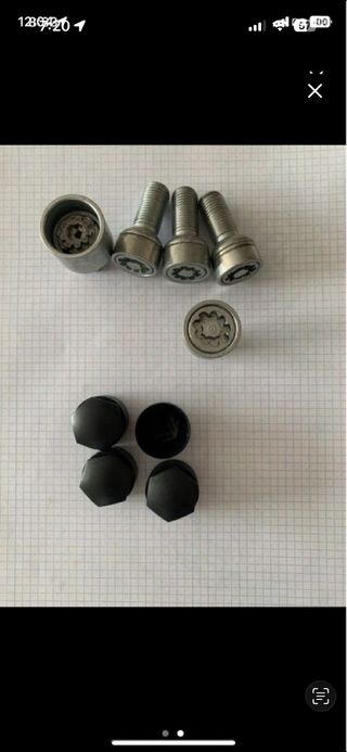 Tornillos Antirrobo SEAT Originales Nuevos