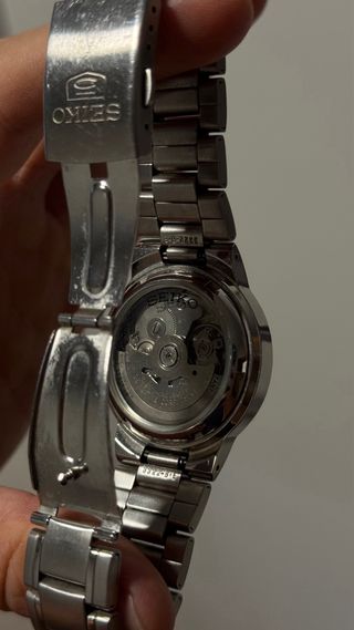 Reloj Seiko 5 Automático Plata