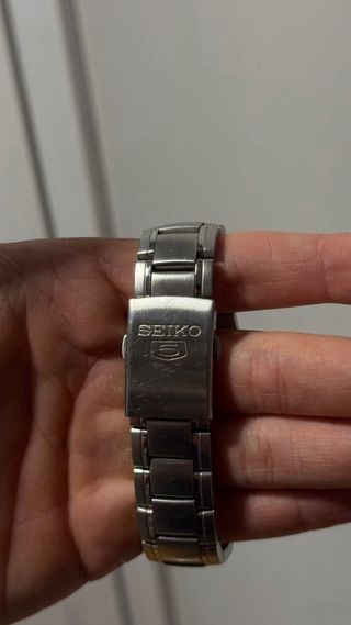 Reloj Seiko 5 Automático Plata