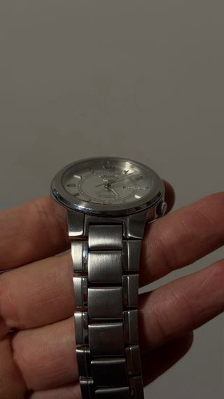 Reloj Seiko 5 Automático Plata