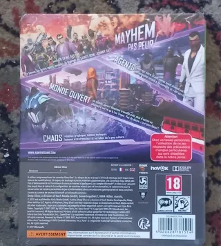 Agents of Mayhem Xbox One Sin abrir. 