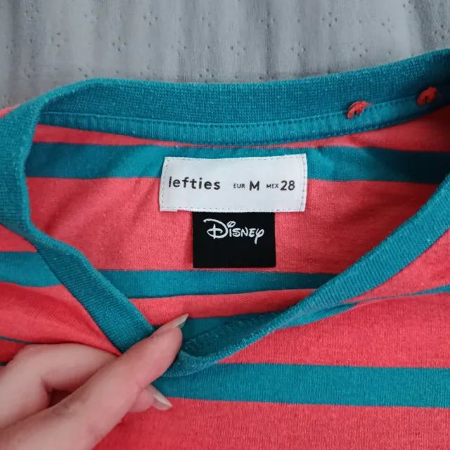 Camiseta Crop Rayas Disney Minnie Mouse