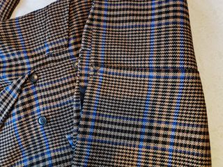 Abrigo Zara oversize cuadros Talla XS y talla