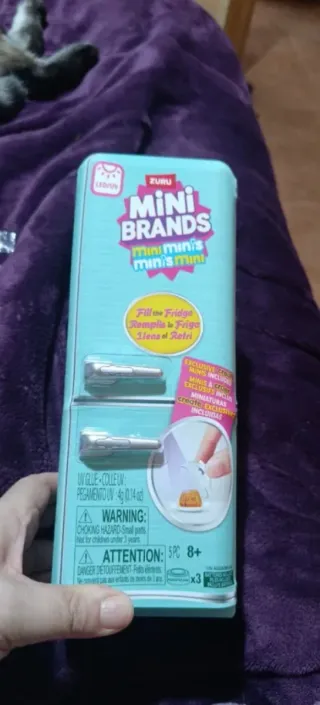 Nevera Mini Brands Zuru + 6 piezas