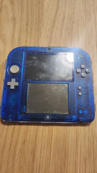 Nintendo 2DS Transparent Blue Sapphire Edition
