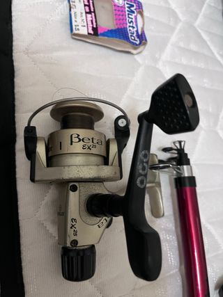 Cañas de pescar y accesorios
