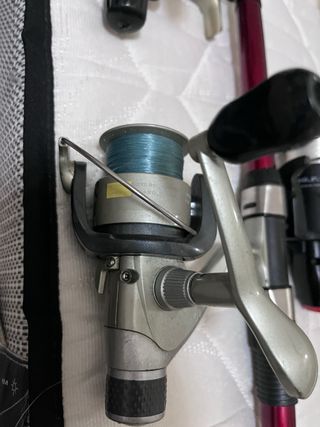 Cañas de pescar y accesorios
