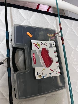 Cañas de pescar y accesorios