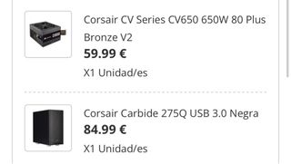 PC i9-9, 32gb RAM y RX5500