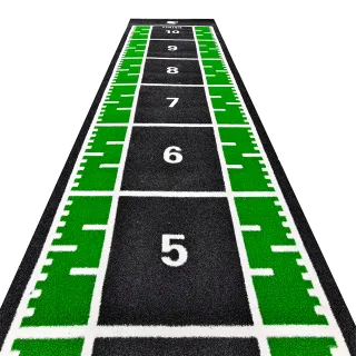 Pista de Sprint Césped Artificial Gimnasio