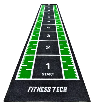 Pista de Sprint Césped Artificial Gimnasio