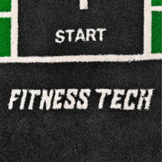Pista de Sprint Césped Artificial Gimnasio