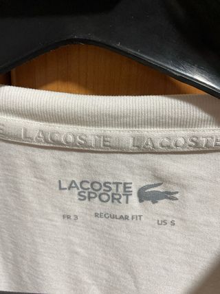 Camiseta Lacoste Blanca Talla M
