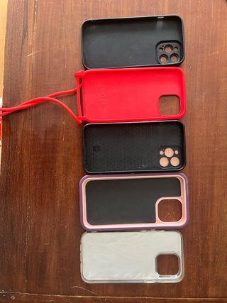Lote 5 Fundas iPhone 12 Pro Max