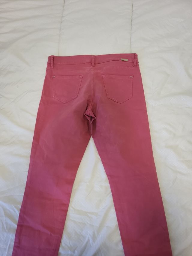 Pantalón Massimo Dutti Rosa Talla XS
