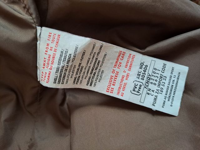 Smanicato marrone Puma (TG.M)