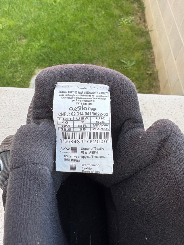 Stivaletti invernali Quechua neri