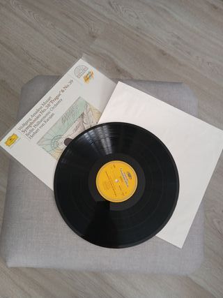 Vinilo Mozart Sinfonías 38 y 39 Karajan