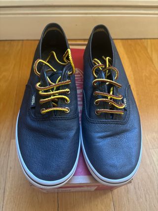 Vans Piel Negra
