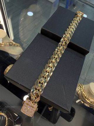 Pulsera Mónaco Oro 18k
